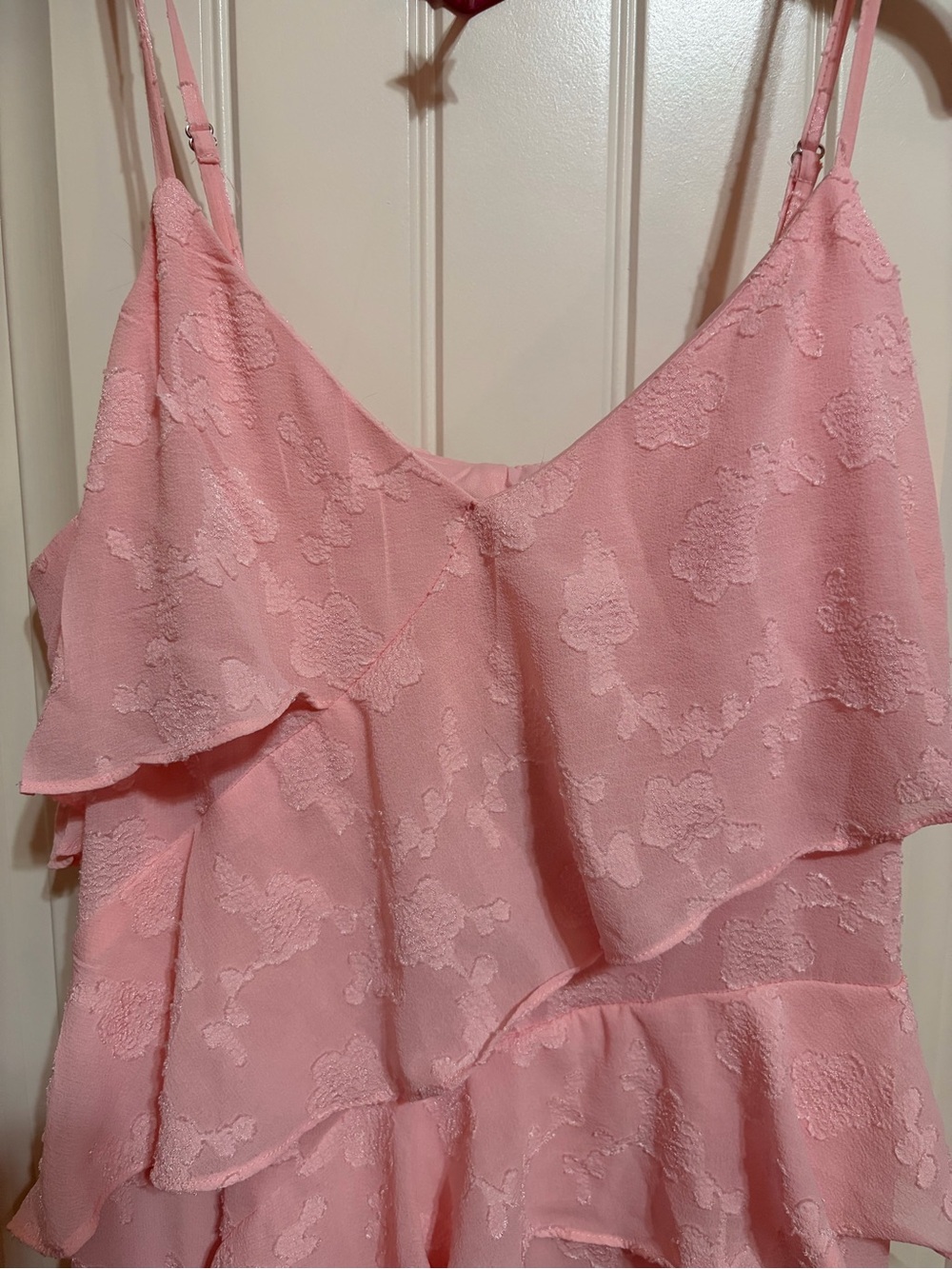 NWT Ruffled Maxi Dress - Picture 2 of 8